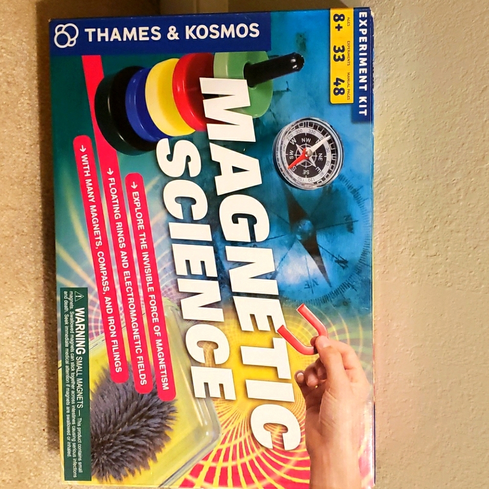 Magnetic science kit